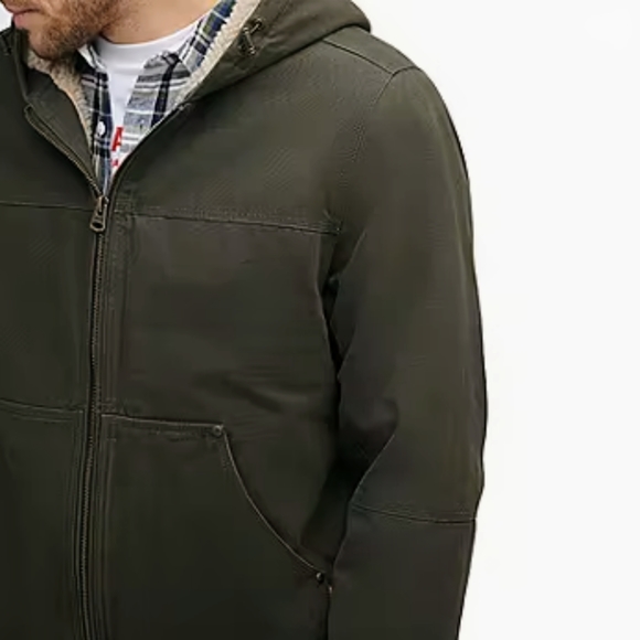 G.H. Bass Canvas hooded hard service jacket - Picture 4 of 11